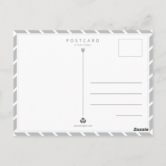 ワイヤレスPython ポストカード (裏面)