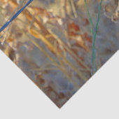 ワイヤーのロマンチックなすずめの鳥のカップル、写真 薄葉紙 (詳細)