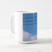 ワイヤーの鳩 コーヒーマグカップ (正面左)