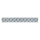 ワイヤーキツネテリアクリスマス グログランリボン (正面)