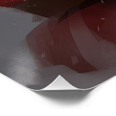 ワイヤーキツネテリアサンタクロースフェスティバルクリスマス ポスター (コーナー)