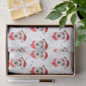 ワイヤーキツネテリアドッグブリードクリスマススターズ 薄葉紙 (ギフト)