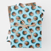 ワイヤーキツネテリアパピー絵を描ズ三色犬アート ラッピングペーパーシート (インサイチュ)