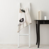 ワイヤーキツネテリア絵画ズ – かわいいオリジナルドッグアート シェルパブランケット (インサイチュ)