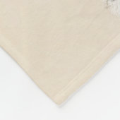 ワイヤーキツネテリア絵画ズ – かわいいオリジナルドッグアート フリースブランケット (角)