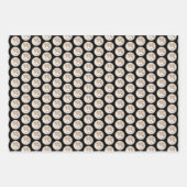 ワイヤーキツネテリア絵画ズ – かわいいオリジナルドッグアート ラッピングペーパーシート (正面3)