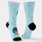 ワイヤーキツネテリア絵画パピーの子犬 – Dog Art ソックス (傾斜あり)