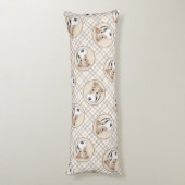 ワイヤーキツネ絵を描テリアの三色WFTペットドッグアート ボディピロー (裏面 (縦))