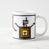ワイヤードマグ ジャンボコーヒーマグカップ (右)