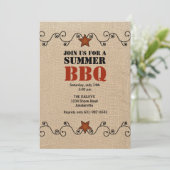 ワイヤードレッドスターBBQ招待状 招待状 (スタンド正面)