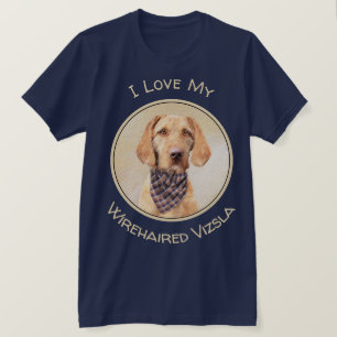 ワイヤード·ビズ絵画ラズ-かわいいオリジナル·ドッグ·アート Tシャツ
