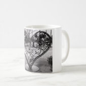 ワイヤーハート コーヒーマグカップ (正面右)