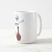 ワイヤーバラの発見美しいのマグ コーヒーマグカップ (正面右)