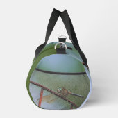 ワイヤーフェンス上トンボパーソナライズされたイ ダッフルバッグ (右)