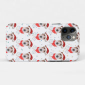 ワイヤーフォックステリアのクリスマススター Case-Mate iPhoneケース (裏面(横))