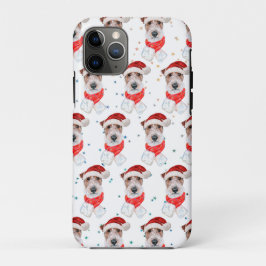 ワイヤーフォックステリアのクリスマススター iPhone 11 PROケース