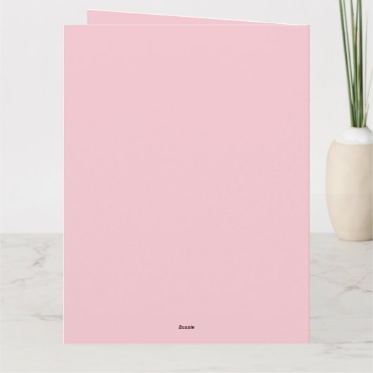 ワイヤーフォックステリア 犬 ハート メガネ ピンク 赤 カード (裏面)