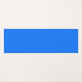 ワイヤーブルームーンに乗った猫 ヨガマット (裏面(横))