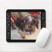 ワイヤー毛のダックスフントのマウスパッド マウスパッド (マウス)