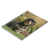 ワイヤー髪の標準的なダックスフント ノートブック (左側)