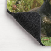 ワイヤー髪の標準的なダックスフント マウスパッド (コーナー)