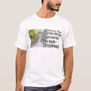 ワイヤー- BおよびB企業 Tシャツ