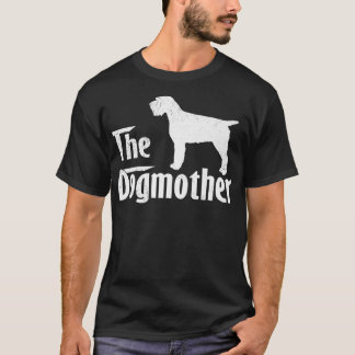 ワイヤ毛のビズラ愛好者の贈り物犬母の日 Tシャツ