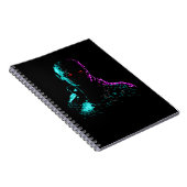 ワイヤASCIIアートノートブックの幽霊 ノートブック (右側)