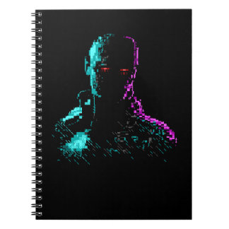 ワイヤASCIIアートノートブックの幽霊 ノートブック