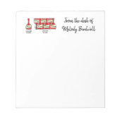 ワイユーモアのあるンラバーコンドオーナー ノートパッド (正面)