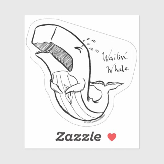 ワイリンクジラ シール (シート)