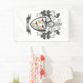 ワイリーの家紋の紋章付き外衣 横断幕 (インサイチュ)