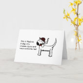 「ワイリーハッピーバースデー」 カード (黄色い花)