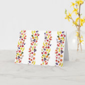 ワイリー・ウォンカの壁紙のパターン カード (黄色い花)