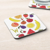 ワイリー・ウォンカの壁紙のパターン コースター (左側)