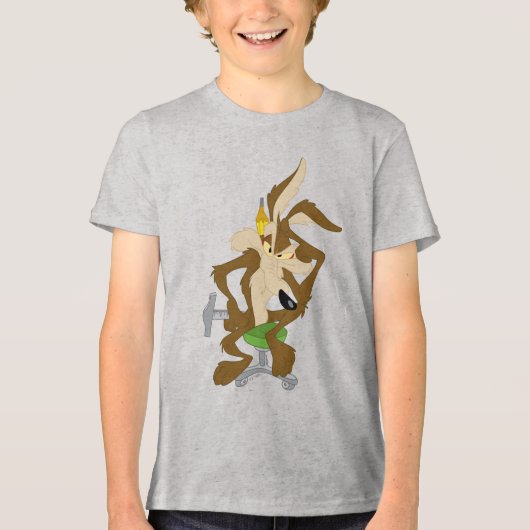 ワイリー・E・コヨーテ™ プランニング トライブレンドTシャツ (正面)