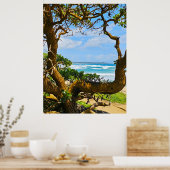 ワイルアゴルフコースシーン ポスター (キッチン)