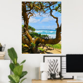 ワイルアゴルフコースシーン ポスター (ホームオフィス)