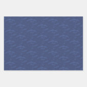 ワイルダネスサーモン魚釣りボートレイクスポーツ3 ラッピングペーパーシート (正面)