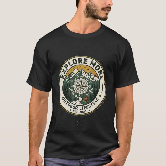 ワイルダネスシーカー ハイキングシャツ Tシャツ (正面)