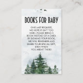 ワイルダネス赤ちゃんシャワーベビー用ブック 名刺 (正面)