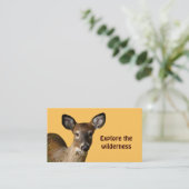 ワイルダネス・ツアー 名刺 (スタンド正面)