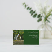 ワイルダネスAフレームキャンピングアットキャンプ 名刺 (スタンド正面)