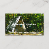 ワイルダネスAフレームキャンピングアットキャンプ 名刺 (裏面)