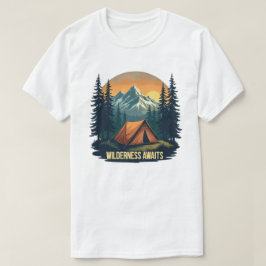 ワイルダネスTシャツ | 冒険を受け入れる Tシャツ