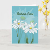 ワイルデイジーを想って カード (黄色い花)