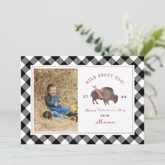 ワイルドあなたについてバッファローキューピッド写真バレンタイン (スタンド正面)