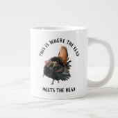 ワイルドおもしろいトルコ狩りスポーツマグ ジャンボコーヒーマグカップ (右)