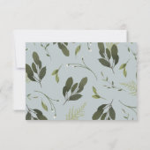 ワイルドおよびグリーン詳細カード 出欠カード (裏面)