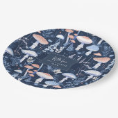 ワイルドお洒落およびパターンID1110 ペーパープレート (アングル)